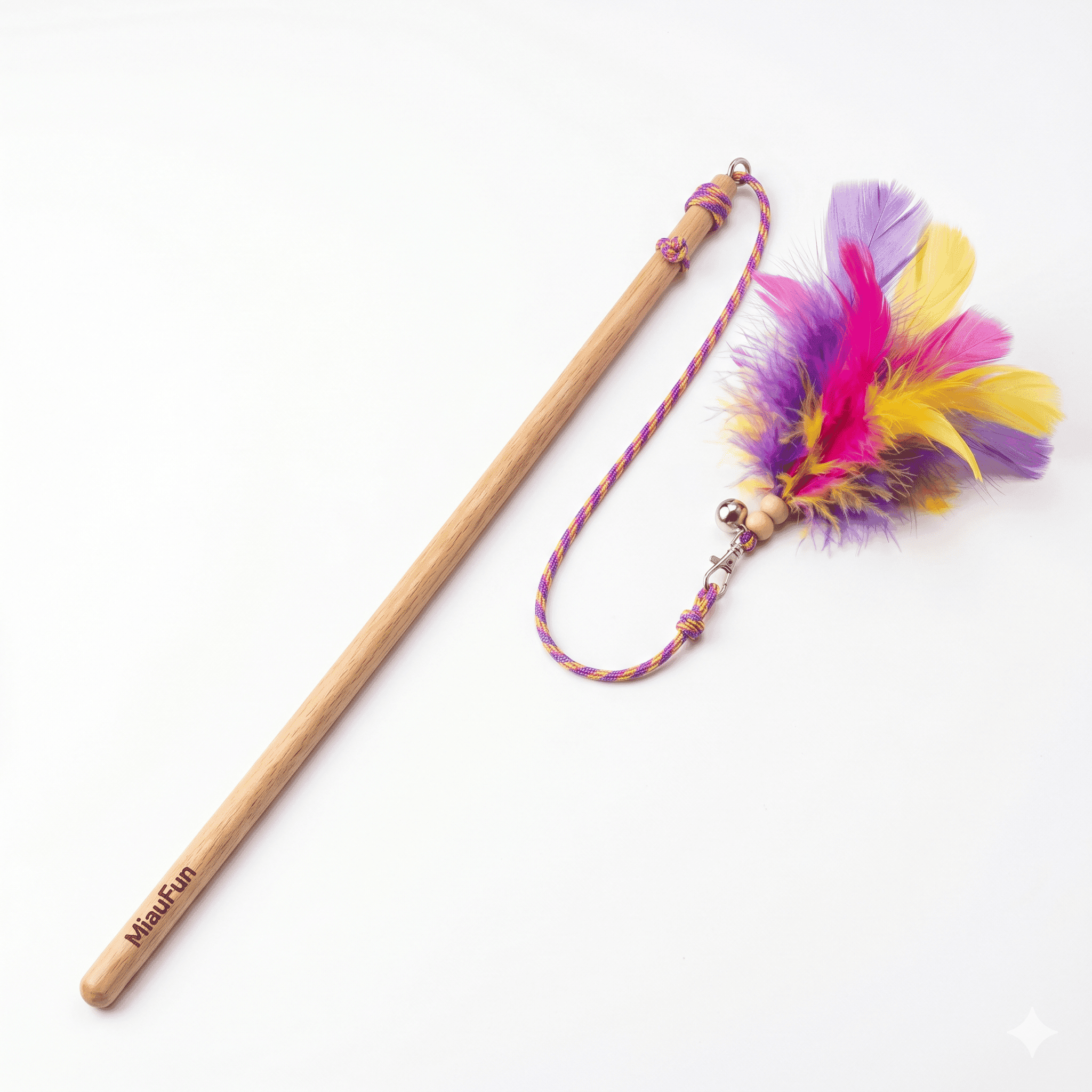 Varinha para Gatos com Penas